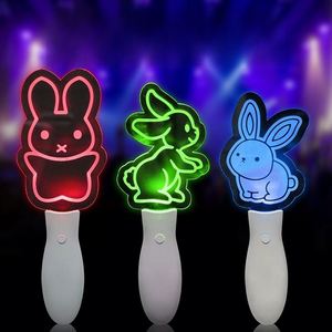 Bâton lumineux personnalisé avec logo Happy Halloween, 15 couleurs RGB, LED acrylique, accessoire de fête pour décorations festives - Product Image 4