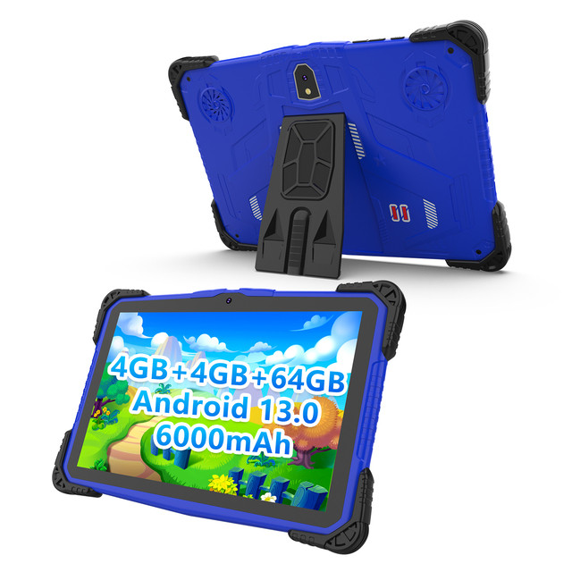 New 10-Inch Android 13 Kids Tablet 4GB+64GB Capacitive Screen Educational Learning Allwinner Children's Tablet