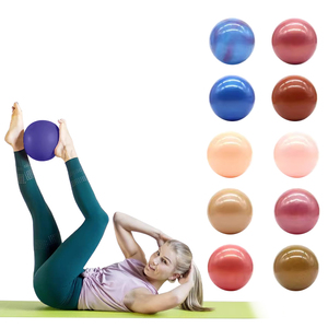Pelota de yoga, pelota de ejercicio de 10-14.9 pulgadas, pelota de equilibrio lisa de PVC para entrenamiento de yoga, fitness, pilates, entrenamiento del core, fisioterapia - Product Image 4