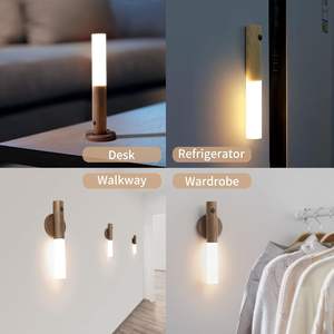Lámpara LED de Noche Magnética para Cocina, Armario, Escalera, Dormitorio, Lámpara de Pared, Lámpara de Mesa, Iluminación para Cabecera - Product Image 3