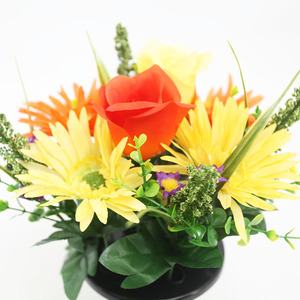 New Design Wholesale Artificial Cemetery <strong>Flowers</strong> Potted Funeral <strong>Flowers</strong> Outside Funeral Decor - Product Image 4