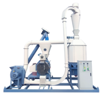 Ligne de production d'aliments en granulés pour volailles / Petite usine de fabrication d'aliments pour animaux / Machine de traitement des aliments pour vaches, porcs, poulets