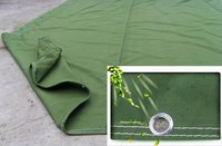 Vert olive 700 Gsm1.25 mm, tissu de coton pur couleur vert olive bâche en toile imperméable pour tente