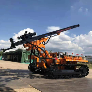 Giàn Khoan DTH bề mặt bánh xích kg910, độ sâu khoan là 20 mét, và đường kính khoan là 90-130mm. - Product Image 1