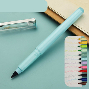 Crayon de couleur pour écriture illimitée personnalisable Crayon éternel avec gomme Effaçable Embouts de couleur en plastique - Product Image 5