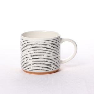 High-Value <b>Ceramic</b> <b>Mugs</b> Set Simple Geometric Stacking Cup for Business Gifts - Product Image 5