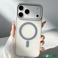 Coque de téléphone avec protection d'objectif givrée en PC et TPU, compatible avec la charge sans fil pour iPhone 18, 18 Pro, 18 Pro Max, 18 Air