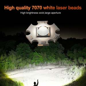 WOSEN 3000 Lumens Super Bright Linterna Télescopique Zoom Lampe de Travail Alliage d'Aluminium Longue Portée Led Torche Tactique - Product Image 3