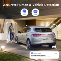 ANNKE 6MP 180 Degree Dual Lens Panoramic Bullet AI PoE Kit Cameras Two Way Audio Smart Full Color Network Security Camera