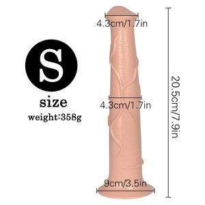 Uzaylı Şeklinde <span class=keywords><strong>Penis</strong></span> Atı Kırbacı Hayvan Dildosu Son Derece Uzun ve Kalın Su Geçirmez Taşınabilir - Product Image 6