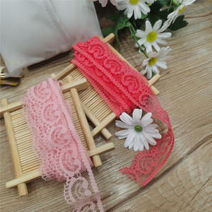 ลูกไม้ขอบหยัก<span class=keywords><strong>2.3</strong></span>ซม. สีตัดแต่งดอกไม้ Organza ชายแดนกลุ่มลูกไม้ตัด - Product Image 6