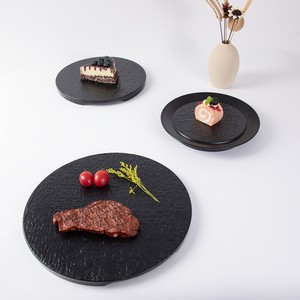 <span class=keywords><strong>Vaisselle</strong></span> en mélamine design <span class=keywords><strong>moderne</strong></span>, assiettes plates rondes, assiettes style contemporain - Product Image 3