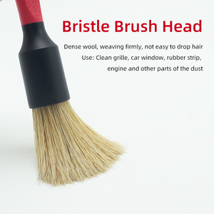 <span class=keywords><strong>Prix</strong></span> usine poils souples automobile voiture intérieur brosse de <span class=keywords><strong>nettoyage</strong></span> poignée enduite de caoutchouc <span class=keywords><strong>Auto</strong></span> détaillant brosses pour voitures - Product Image 3