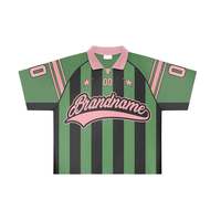 Maillot de football rétro vintage personnalisé Tonton Sports pour hommes, femmes et enfants, style streetwear, maillot en mesh