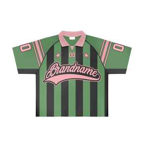 टन खेल कस्टम विंटेज रेट्रो फुटबॉल जर्सी पुरुषों के लिए फुटबॉल जर्सी फुटबॉल जर्सी फुटबॉल टी-शर्ट - Product Image 3