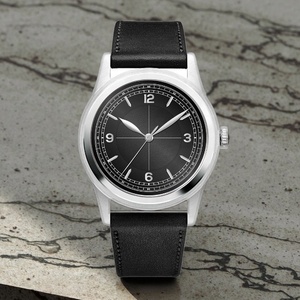 Montre-Bracelet OEM Personnalisée Étanche avec Verre Saphir Dôme et Bracelet en Cuir, Mouvement Entièrement Automatique pour Homme - Product Image 6