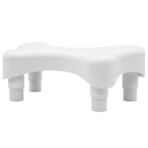 7" Height Household Bathroom Footstool Squat Anti Constipation Artifact Anti-Slip Plastic Step Toilet Stool