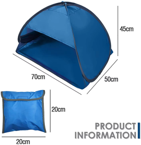 Carpa de Playa <span class=keywords><strong>Mini</strong></span> Automática Portátil, Plegable, Ligera, con Protección Solar para Acampar en Verano, Impermeable, de Poliéster - Product Image 4