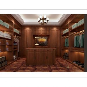 Prix des armoires modulaires YALIG, meubles de chambre à coucher, style shaker, armoire en bois, moderne, vente directe d'usine - Product Image 6