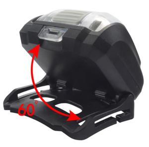 <span class=keywords><strong>Lampe</strong></span> frontale COB ultra-lumineuse et ultra-légère pour les sports de plein air, la pêche nocturne et le camping - pour la randonnée à vélo et la randonnée - Product Image 2