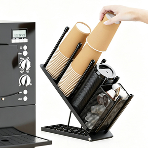Support de Comptoir Réglable pour Capsules de Café K-Cup et Nespresso Vertuoline – Distributeur de Dosettes - Product Image 1