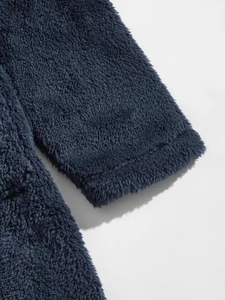 Nhà Máy Biểu Tượng Tùy Chỉnh Áo Choàng Tắm Mới Đến Flannel Người Đàn Ông Của Quần Áo Ngủ Mùa Đông Áo Choàng Chất Lượng Cao Đêm Mặc - Product Image 4