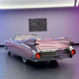 Aloi <span class=keywords><strong>Cadillac</strong></span> Eldorado 1:24 Jouet de collection de voitures anciennes en métal moulé sous pression avec effets de lumière sonore à porte ouverte - Product Image 6