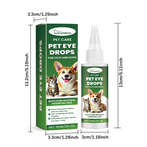 Gotas Oftálmicas para Mascotas para Limpiar Manchas de Lágrimas de Perros y Gatos, Limpieza Ocular Suave y Efectiva, Fácil de Usar - Product Image 3