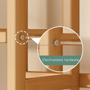 Support vertical magique SYT en bambou pour plantes, étagère <span class=keywords><strong>de</strong></span> présentation multi-niveaux pour l'angle du canapé ou du salon - Product Image 6