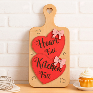 Adorno de Madera con Frase de Cocina, Arte Artesanal Personalizado, Corte Láser, Decoración de Pared para Cocina Rústica y Regalo para Amantes de la Cocina - Product Image 3