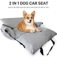Lit de voyage pour chien de grande taille pour siège arrière de voiture, toutes saisons, amovible et lavable, avec poignée de transport, logo personnalisé OEM, vente en gros, direct usine
