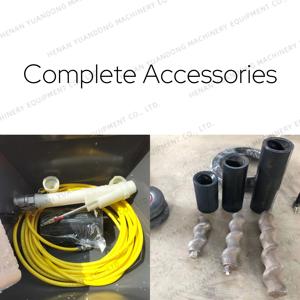 Harç püskürtücü ile geçti taş çapı 5MM yüksek çıkış duvar çimentosu macun ekipmanları satılık - Product Image 3