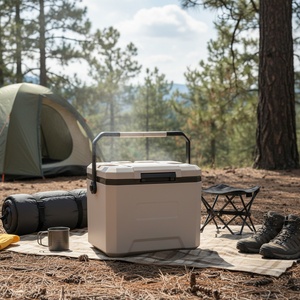 Glacière isotherme de qualité supérieure, robuste, 22 L, grande capacité, pour la chasse, la pêche, le camping, glacière à glace, 72 heures - Product Image 2