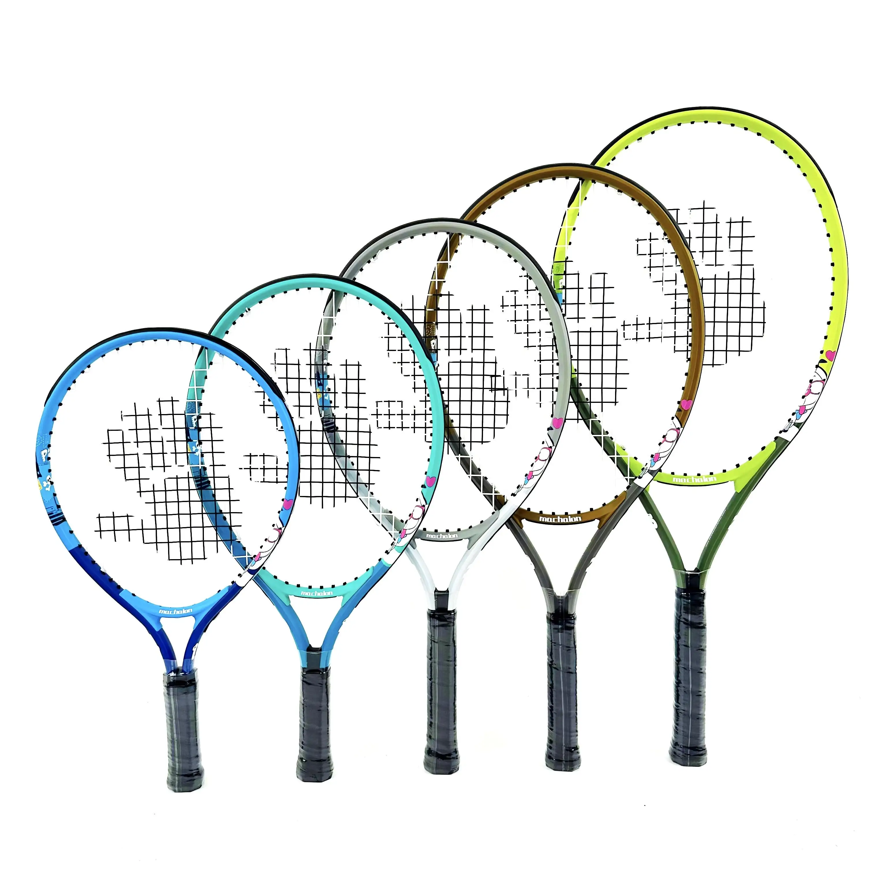 Racchetta da tennis in alluminio per bambini racchetta da tennis in alluminio per bambini racchetta da tennis per bambini 17 19 21 23 25 pollici