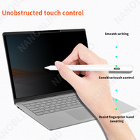 Film de protection anti-espion pour ordinateur portable Surface Laptop 3/4/5 15 pouces, filtre de confidentialité magnétique, brillant/non brillant, double face réversible