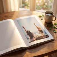 Service d'impression en gros de livres, magazines et brochures à piqûre à cheval, impression couleur, papier couché/offset, plastification