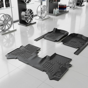 Kqd พรมปูพื้นรถกันน้ำ5D Toyota Prado 1999-2009พรมปูพื้นภายในรถยนต์แบบเต็มชุด - Product Image 1