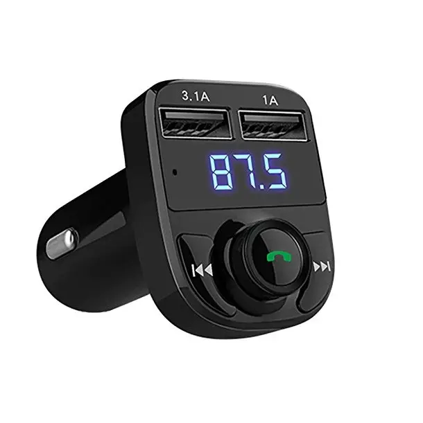 2019 HY82 Handsfree Car Kit fm transmitter mp3 With USB Charger