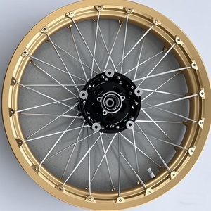 ดุมล้อซี่ลวดแบบไม่มียางใน เหมาะสำหรับดัดแปลงดุมล้อฮอนด้าคับ CC110 อุปกรณ์ตกแต่งมอเตอร์ไซค์ ขอบล้อ 17 นิ้ว ขอบล้อรถจักรยานยนต์ - Product Image 2