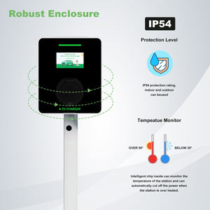 CE nuovo caricabatterie per veicoli elettrici per auto caricabatteria 230V/380V 32A 7KW 11KW 22KW Type2 AC caricabatteria per auto con funzione <span class=keywords><strong>DLB</strong></span> opzionale - Product Image 4
