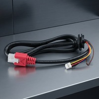 Rakitan Kabel Panel Mount AWM 300V Konektor 6 Pin Terminal Cincin Grommet Harness Kabel untuk Peralatan OEM Grosir