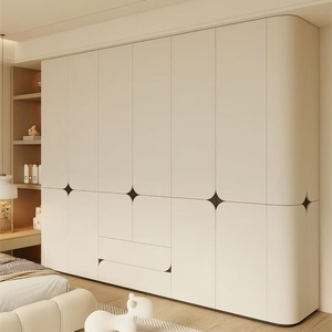 <span class=keywords><strong>Armadio</strong></span> Minimalista in Legno BALOM, Ecologico, Grande Capacità, Facile Montaggio, Dimensioni Personalizzabili, Montaggio a Parete, <span class=keywords><strong>Salvaspazio</strong></span> - Product Image 1