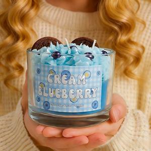 Wholesale Handmade Dessert Shaped Scented Soy Wax <b>Candle</b> Patisserie Novelty Home Decor Holiday Valentine's <b>Wedding</b> Party - Product Image 3