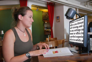 Nouvelles aides pour malvoyants, loupes de bureau de 22 pouces - Product Image 3