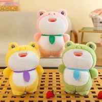 Vente en gros d'animaux en peluche et de poupées assortis, doux, pour machines à griffes, cadeaux pour enfants, fabrication OEM en gros