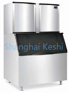 Máy làm đá công nghiệp, máy làm đá viên, công suất lớn, 1000kg/ngày, máy tính chính kép - Product Image 3