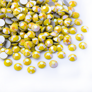 Juli批发新款彩色实心焦糖非修补水晶水钻平背水钻DIY包连衣裙美甲鞋 - Product Image 3