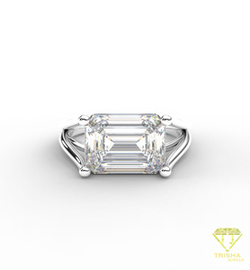 Export Quality High Moissanite Engagement Ring <b>for</b> Elegant Bridal Jewelry Engagement Event and Special Moments At Best Price - Product Image 3