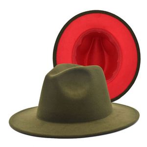 Sombreros Fedora de Fieltro de Poliéster/Algodón Personalizados en Dos Tonos con Bordado 3D, Estilo Casual de Negocios, Unisex, para Adultos, Venta al Por Mayor - Product Image 6