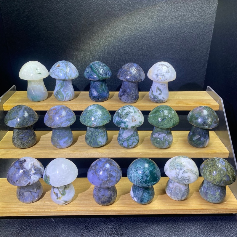 moss agate mushroom